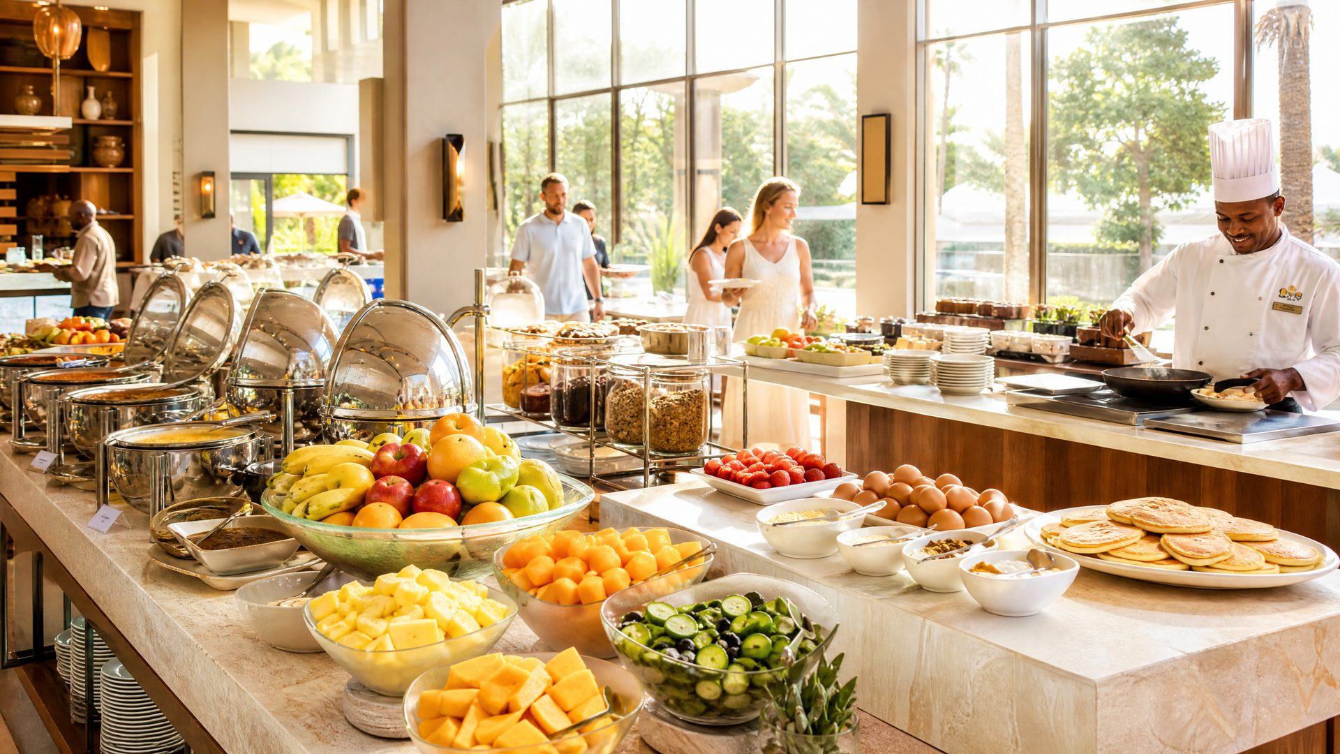 Hotel buffet