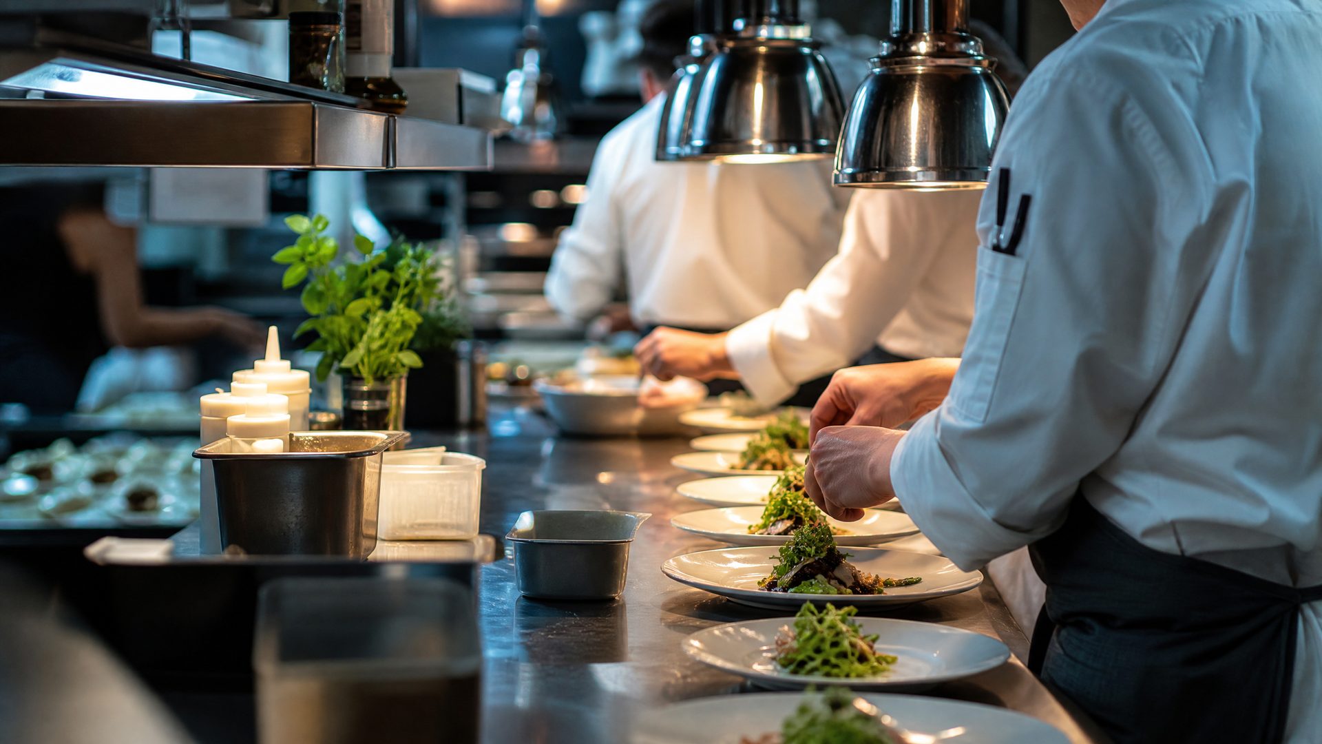 Restaurant kitchen